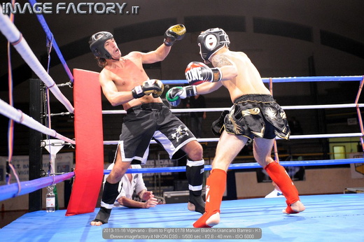 2013-11-16 Vigevano - Born to Fight 0178 Manuel Bianchi-Giancarlo Barresi - K1